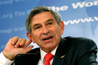 Paul Wolfowitz, President World Bank