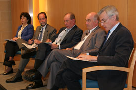 Discussion Panel: Liliana Rojas-Suarez, Ricardo Haussman, Rodrigo de Rato, Kemal Dervis, Dennis de Tray