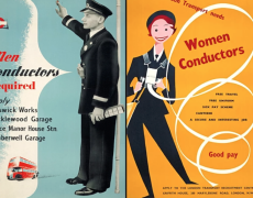posters for male and female conductors in UK